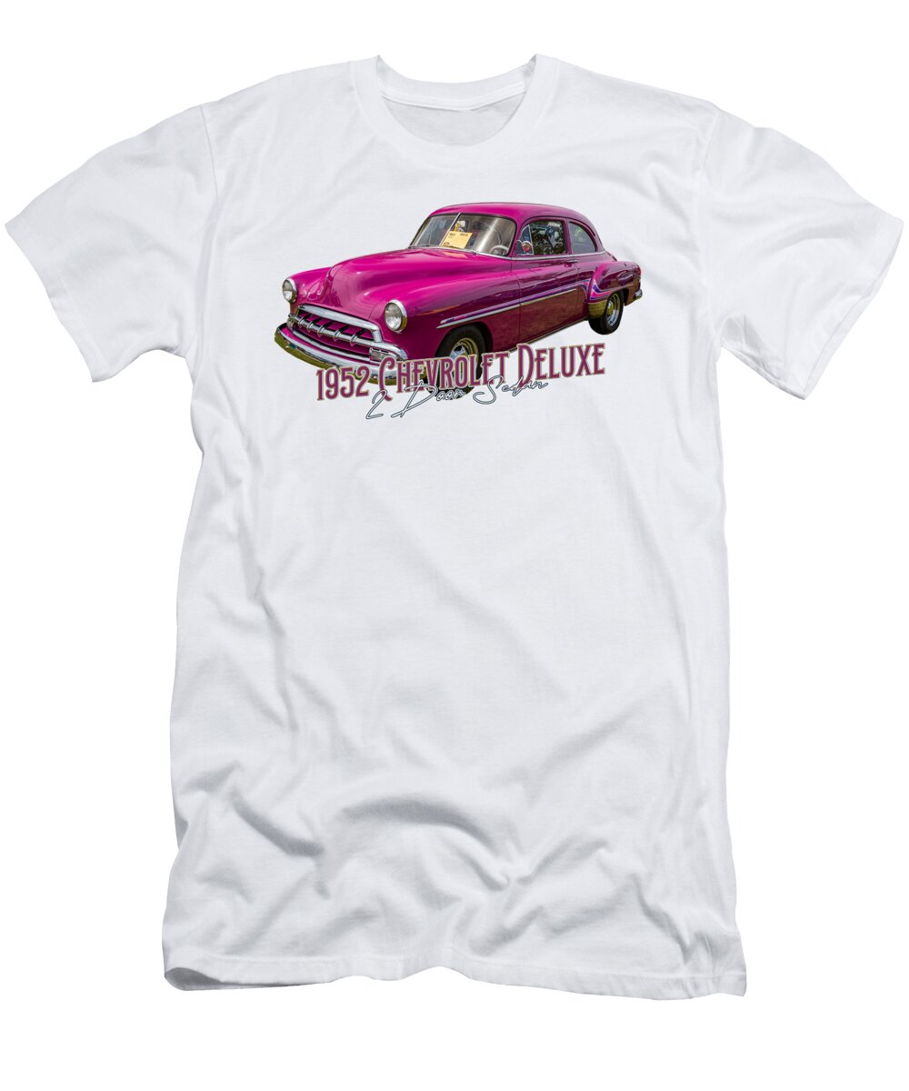 1952 Chevrolet Deluxe 2 Door Sedan Gestalt Imagery T-Shirt