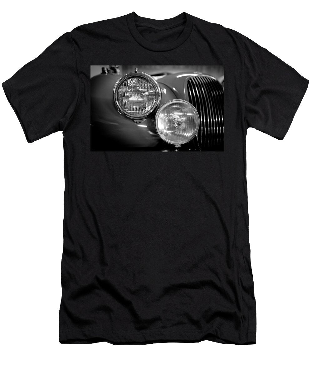 1952 Jaguar Headlights Sebastian Musial T-Shirt