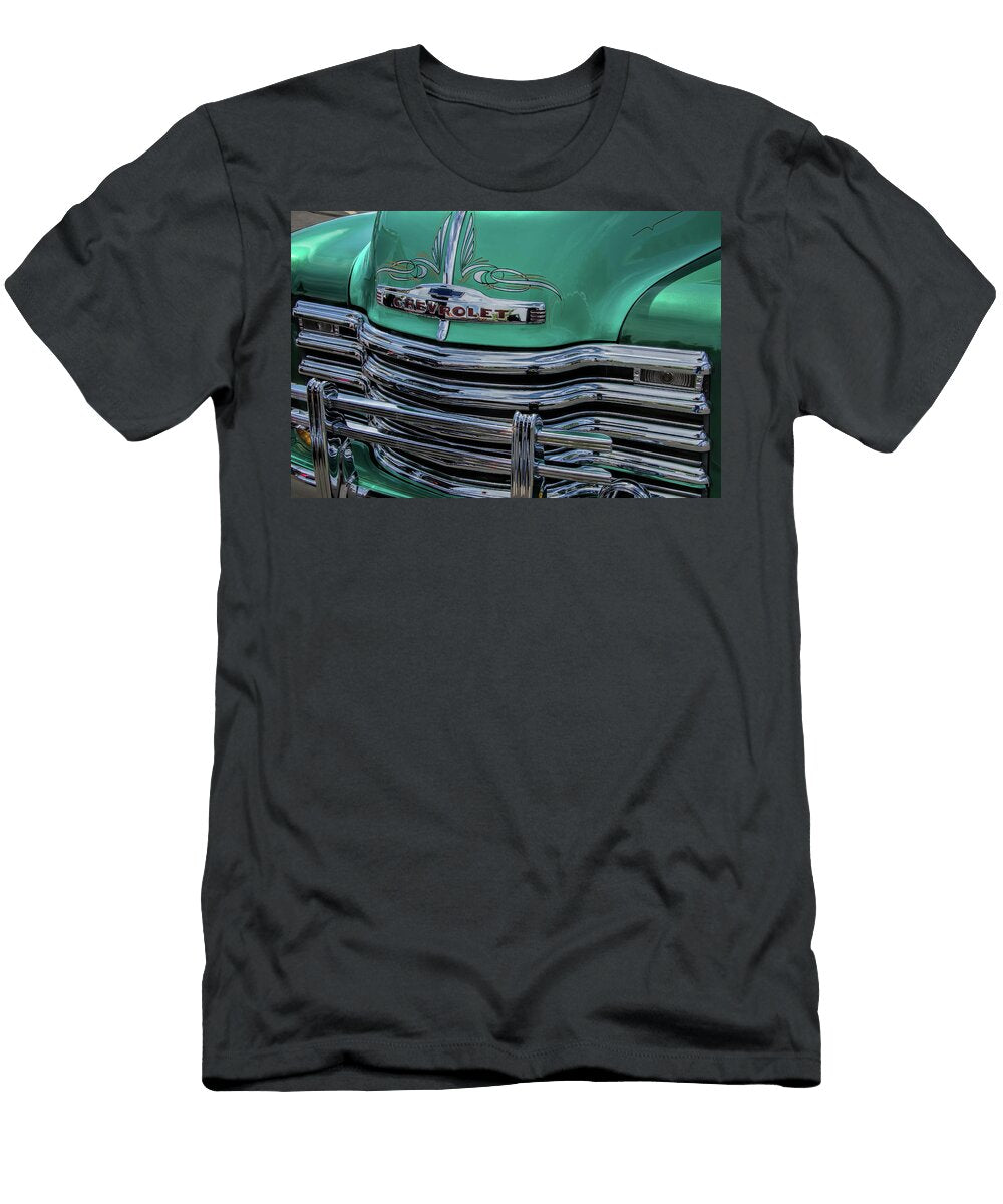 1953 Chevrolet Grille and Emblem 052 Nick Gray T-Shirt