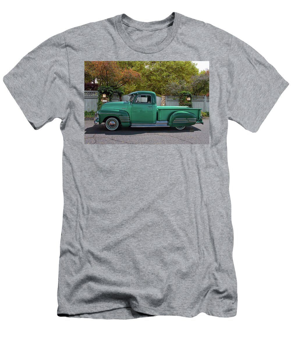 1953 Chevrolet Lowrider Pickup Truck 027 Nick Gray T-Shirt