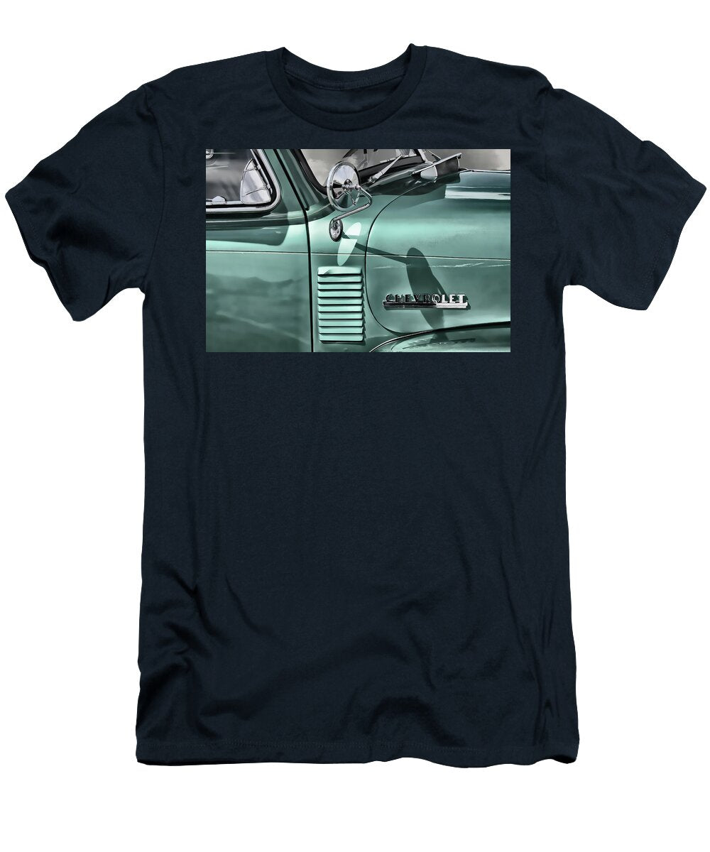 1953 Chevy Low Rider with Emblem 049 Nick Gray T-Shirt