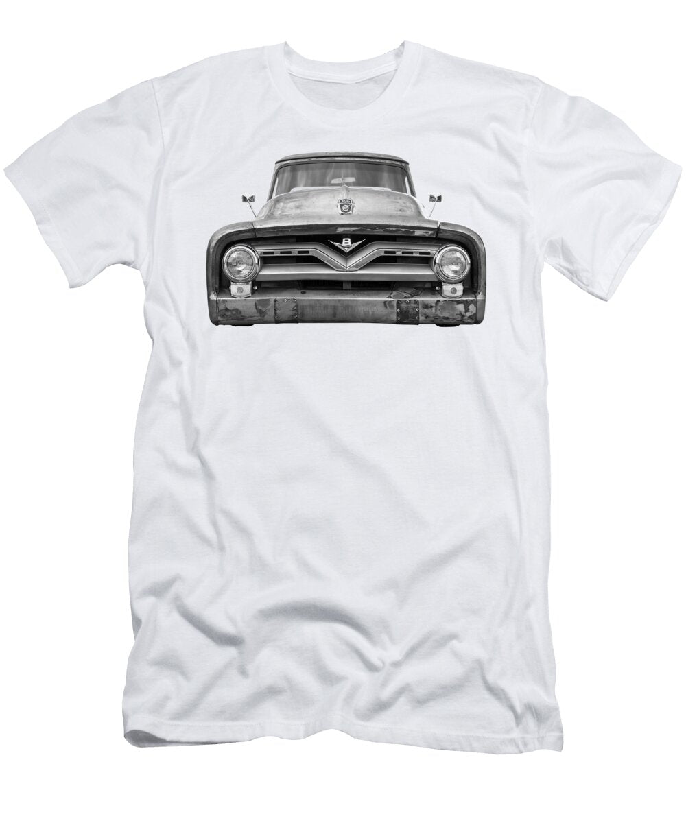 1953 F 100 Lowrider Black and White Gill Billington T-Shirt