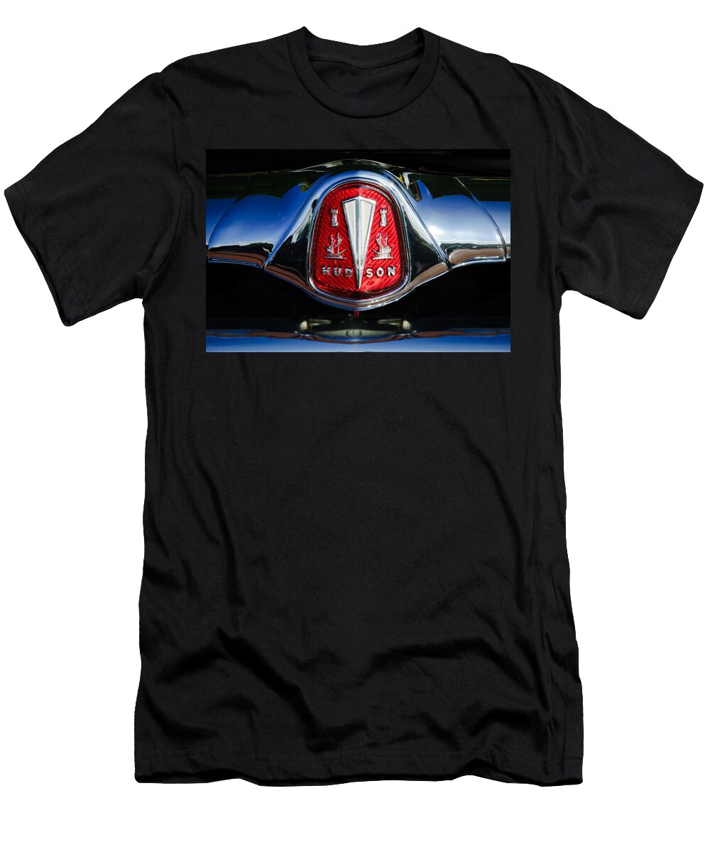 1953 Hudson Hornet Sedan Emblem Jill Reger T-Shirt