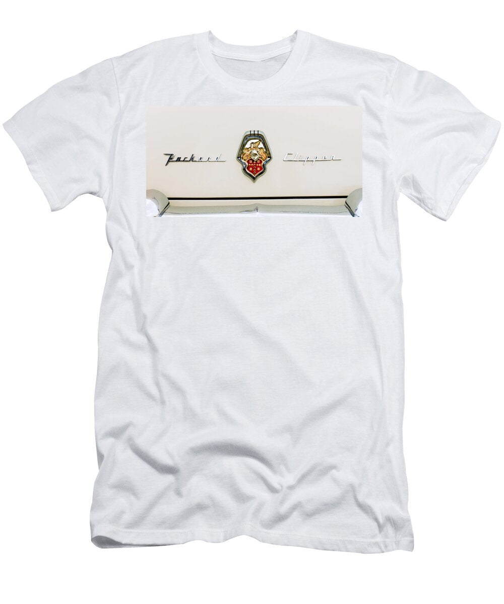 1953 Packard Clipper Deluxe Sedan Emblem Jill Reger T-Shirt