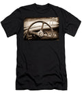 1954 Jaguar Xk120 Roadster Steering Wheel Emblem Jill Reger T-Shirt