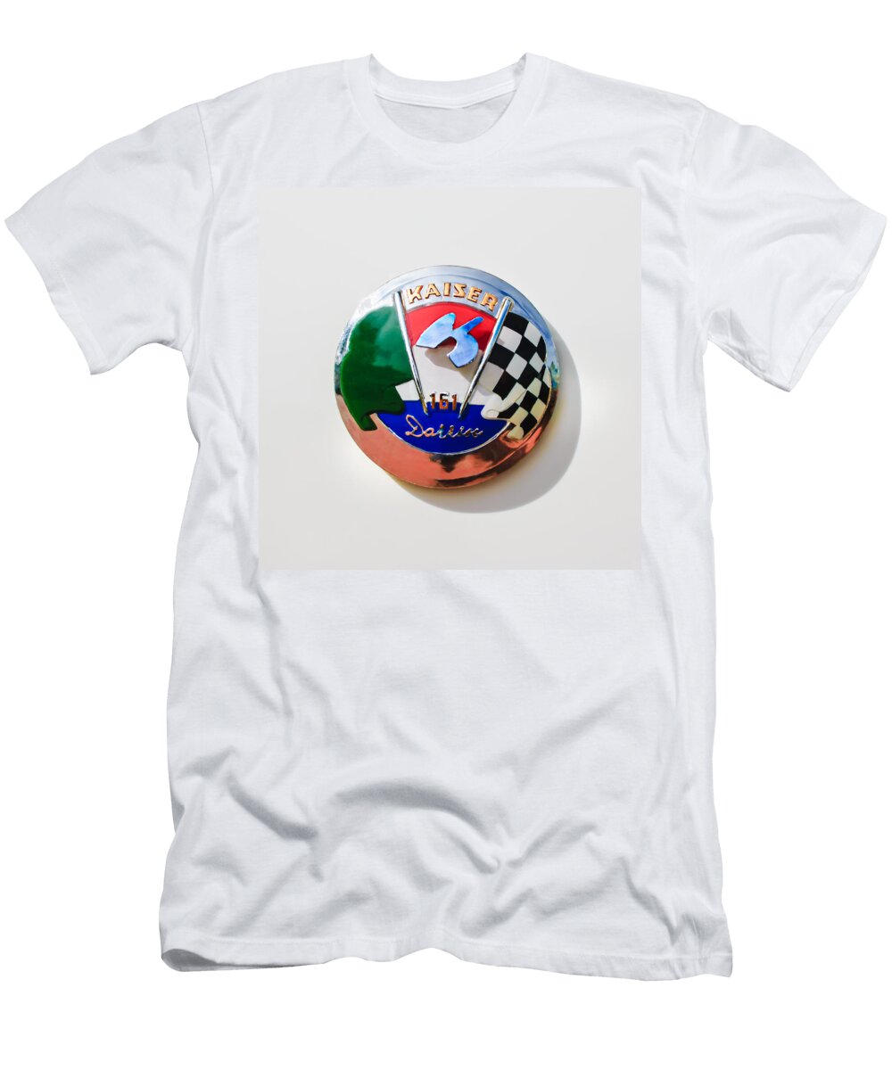 1954 Kaiser Darrin Roadster Emblem Jill Reger T-Shirt