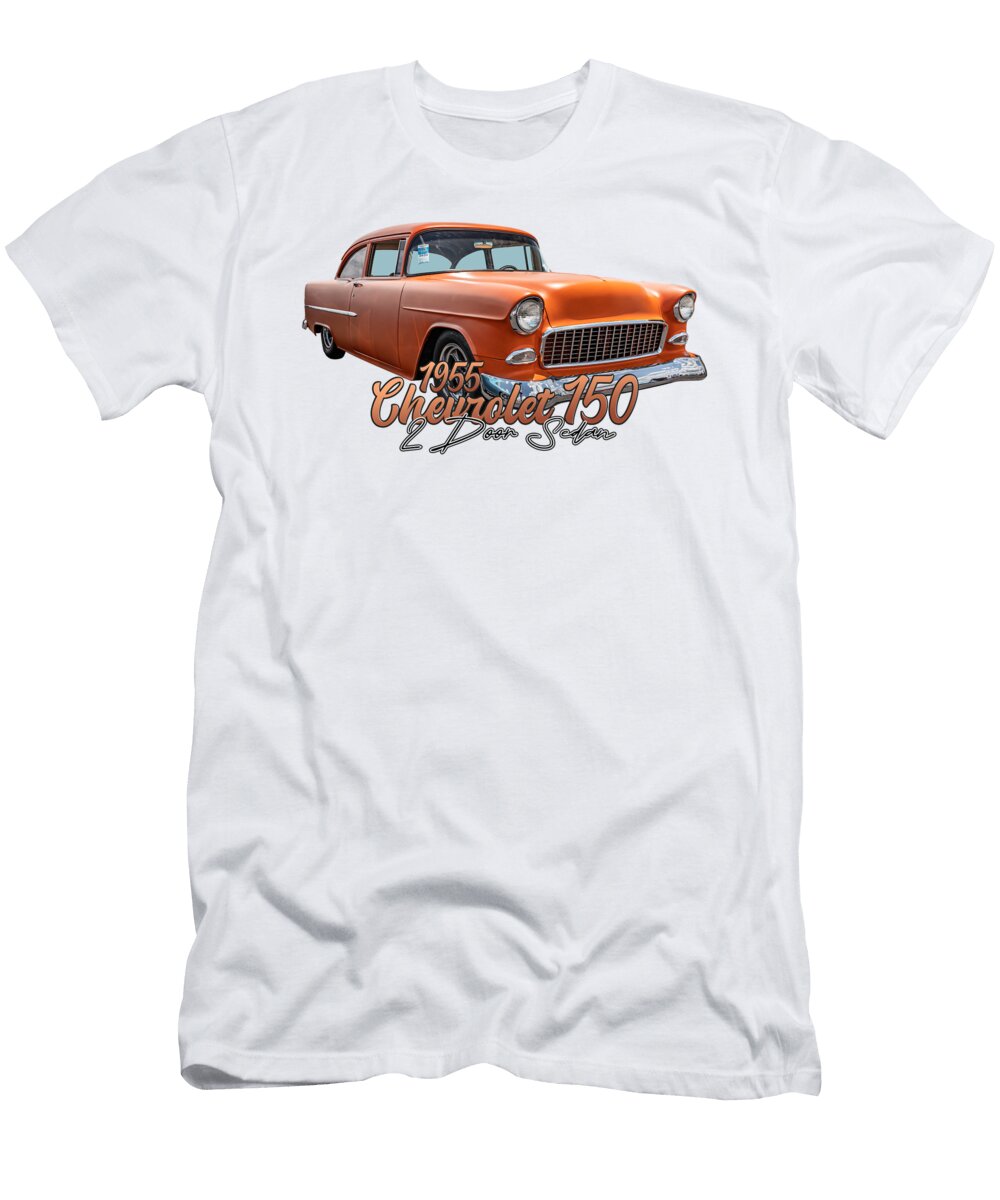 1955 Chevrolet 150 2 Door Sedan Gestalt Imagery T-Shirt