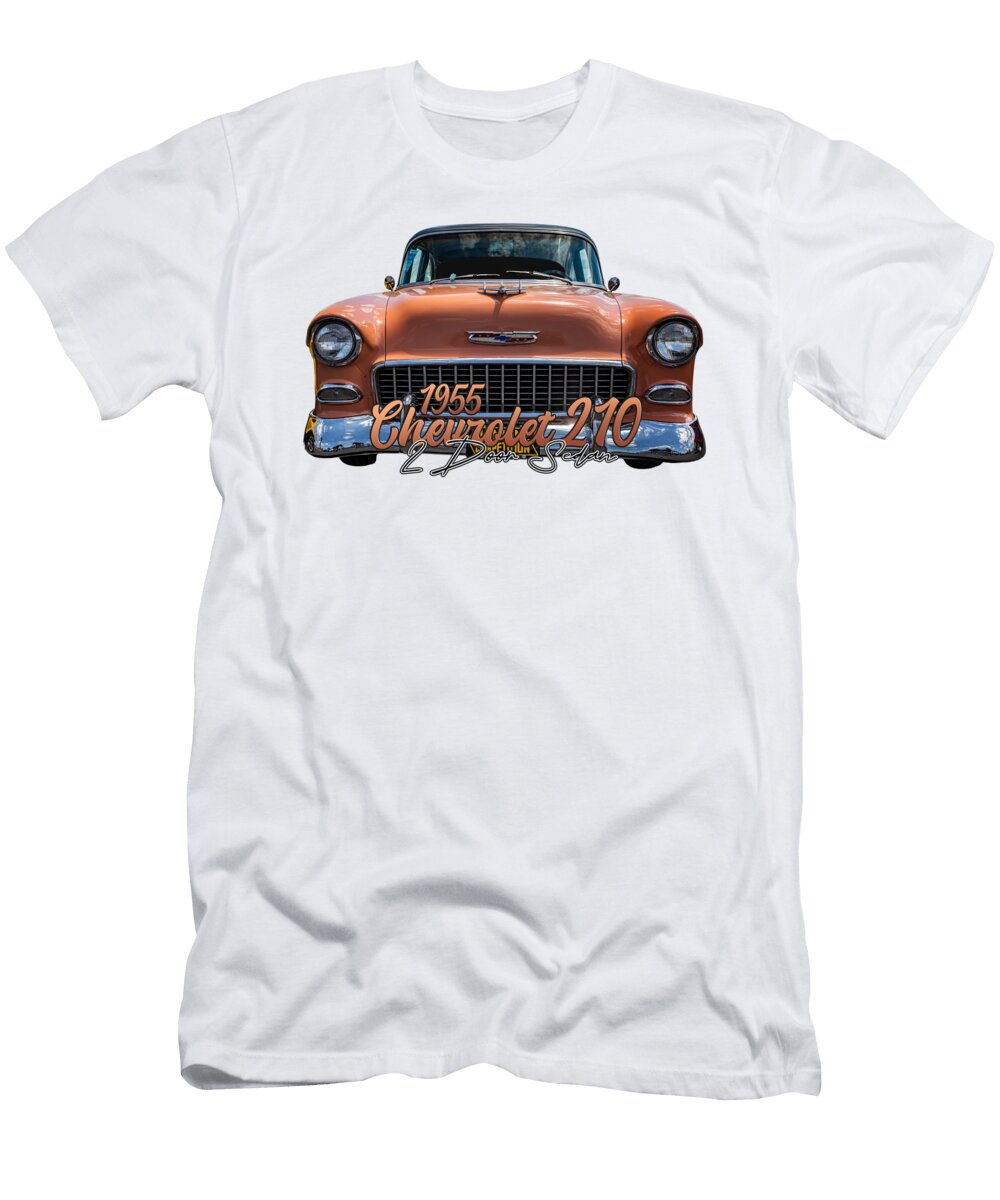 1955 Chevrolet 210 2 Door Sedan Gestalt Imagery T-Shirt