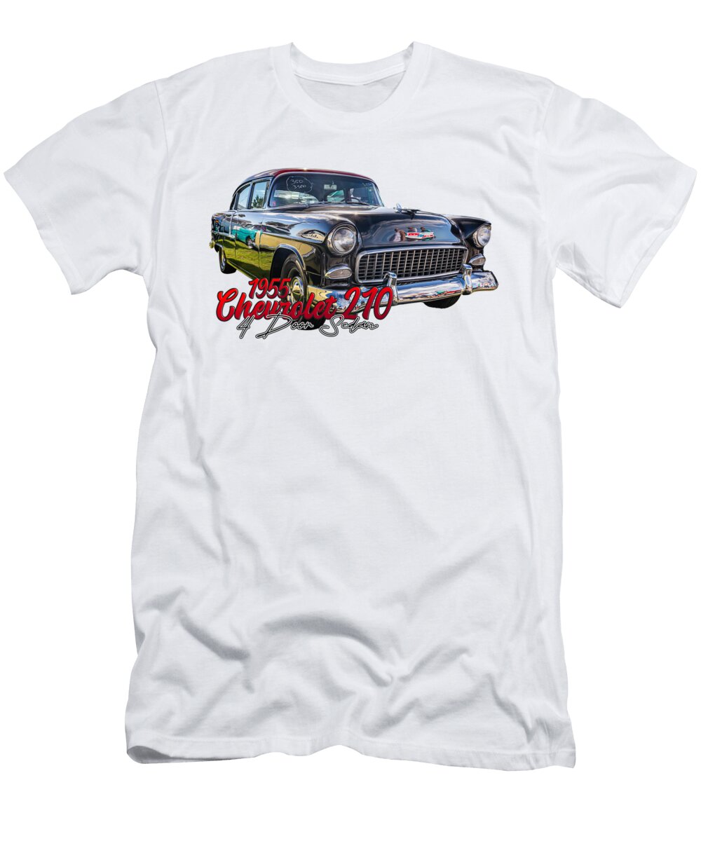 1955 Chevrolet 210 Sedan Gestalt Imagery T-Shirt