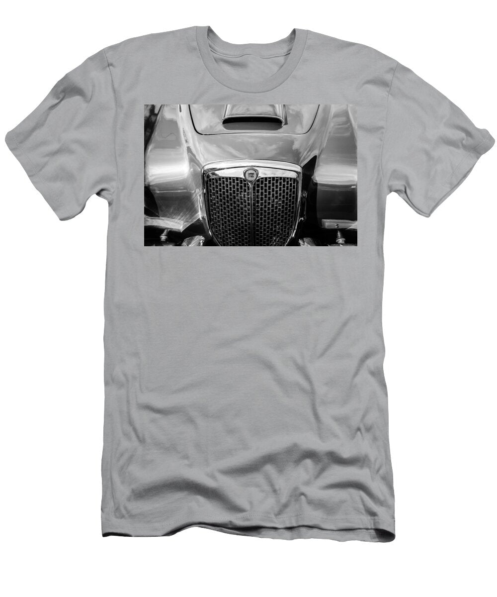 1955 Lancia Aurelia B24 Spyder America Roadster Grille 0278bw Jill Reger T-Shirt