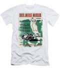 1955 Mille Miglia Porsche Poster Nomad Art and Design T-Shirt