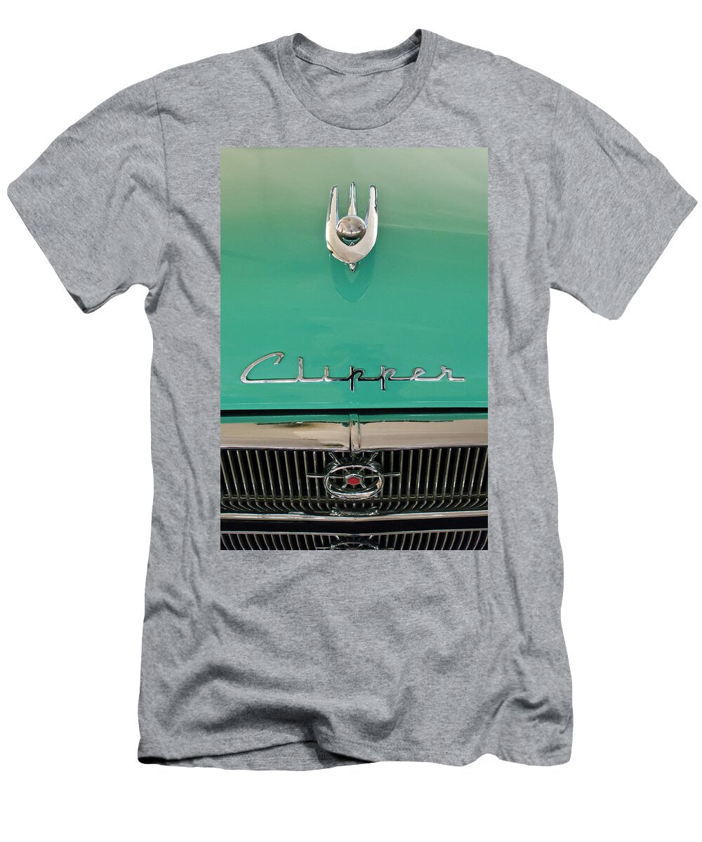 1955 Packard Clipper Hood Ornament Jill Reger T-Shirt