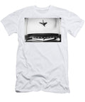 1955 Studebaker Commander Sedan Grille Emblem Hood Ornament 0578bw Jill Reger T-Shirt