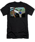 1956 Fiat 1100 Sedan Steering Wheel Emblem Jill Reger T-Shirt