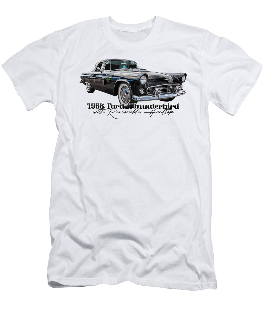 1956 Ford Thunderbird Coupe with Removable Hardtop Gestalt Imagery T-Shirt