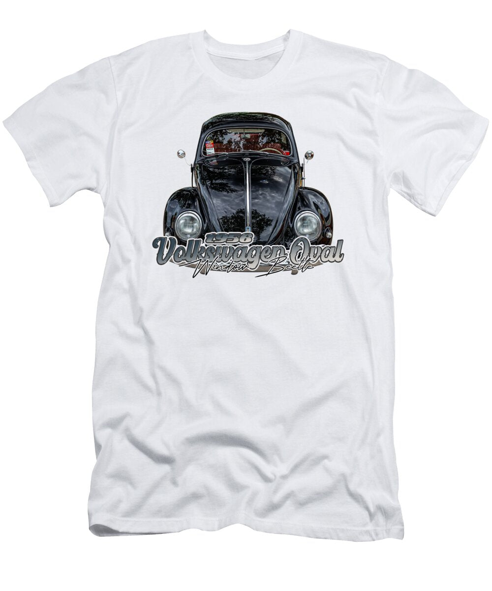 1956 Volkswagen Oval Window Beetle Gestalt Imagery T-Shirt