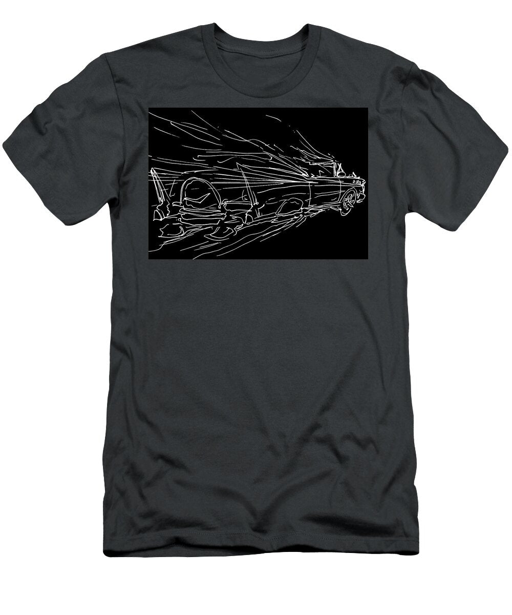 1957 Chevy Bel Air Convertible Jason Williams T-Shirt
