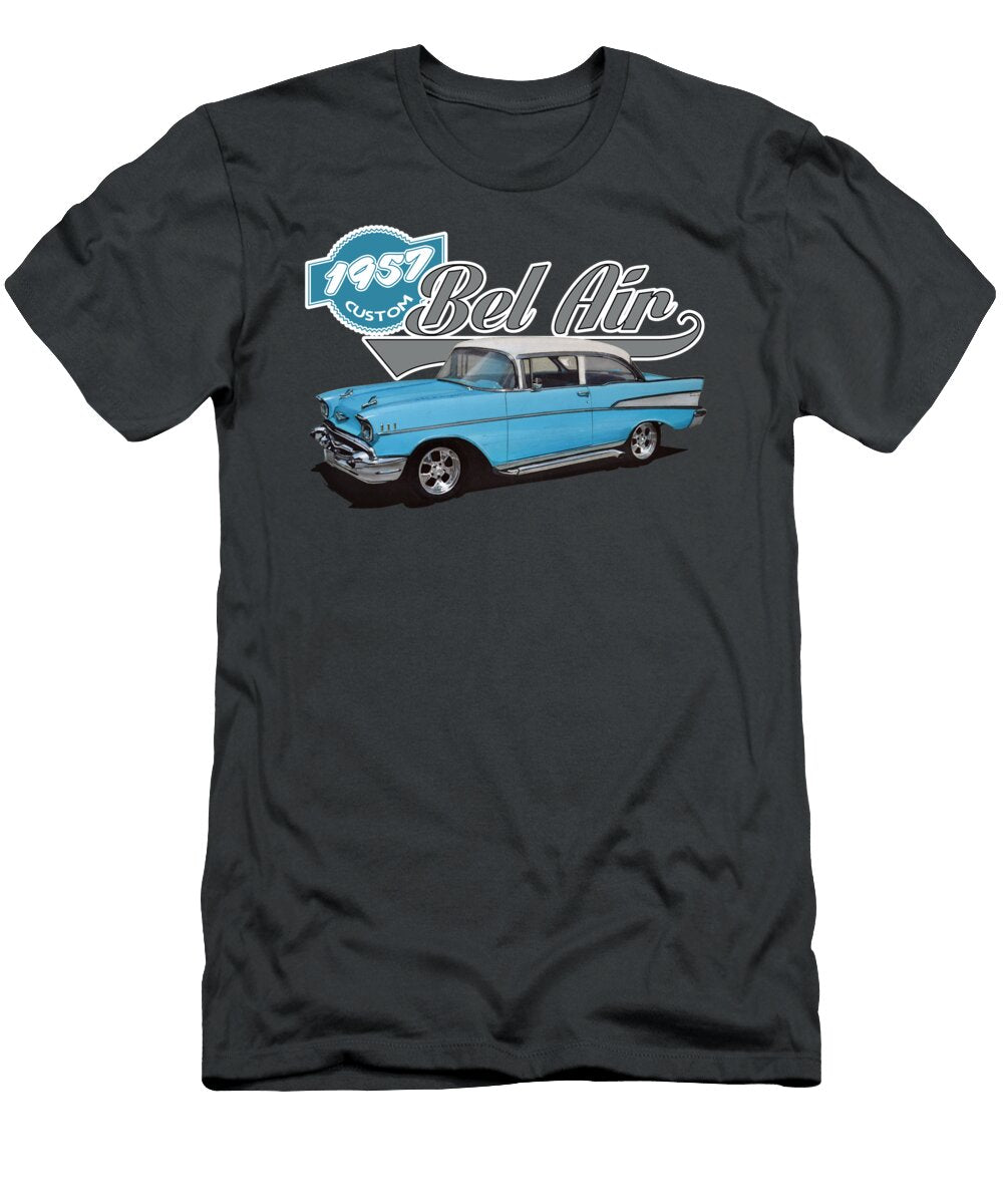1957 Chevy Bel Air Paul Kuras T-Shirt