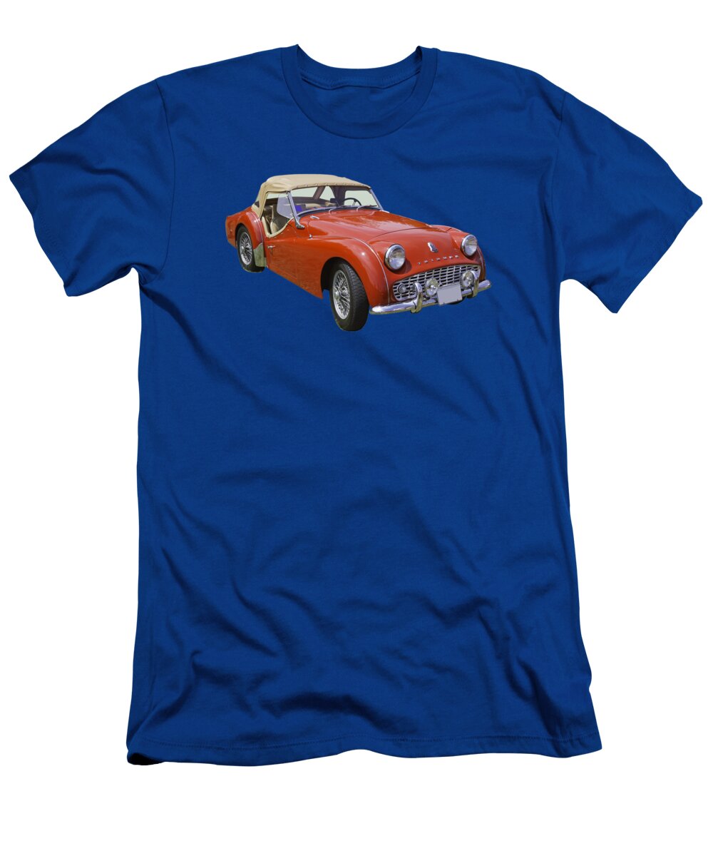 1957 Triumph Tr3 Convertible Sportscar Keith Webber Jr T-Shirt