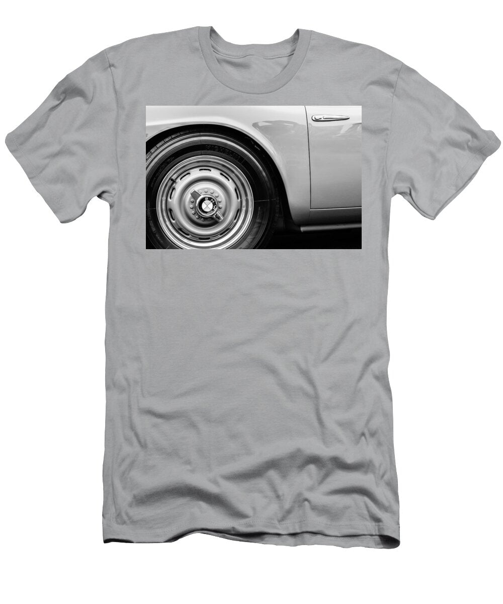 1958 BMW 507 Series Ii Roadster Wheel Emblem 2391bw Jill Reger T-Shirt