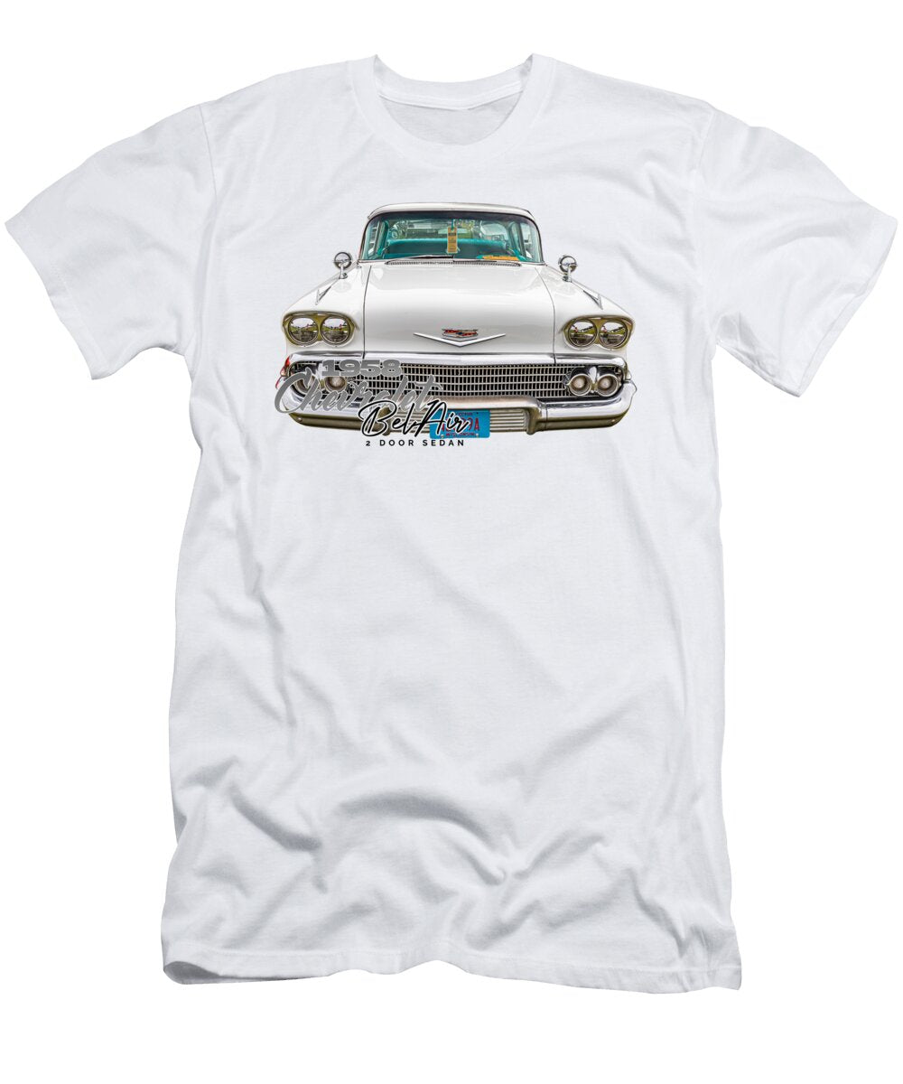 1958 Chevrolet Belair 2 Door Sedan Gestalt Imagery T-Shirt