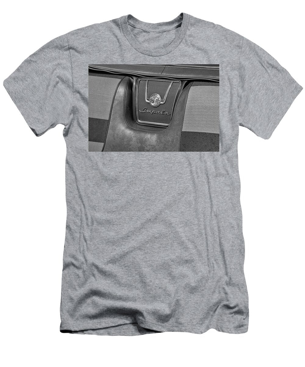 1958 Chevrolet Impala Convertible Bw 0158 Nick Gray T-Shirt