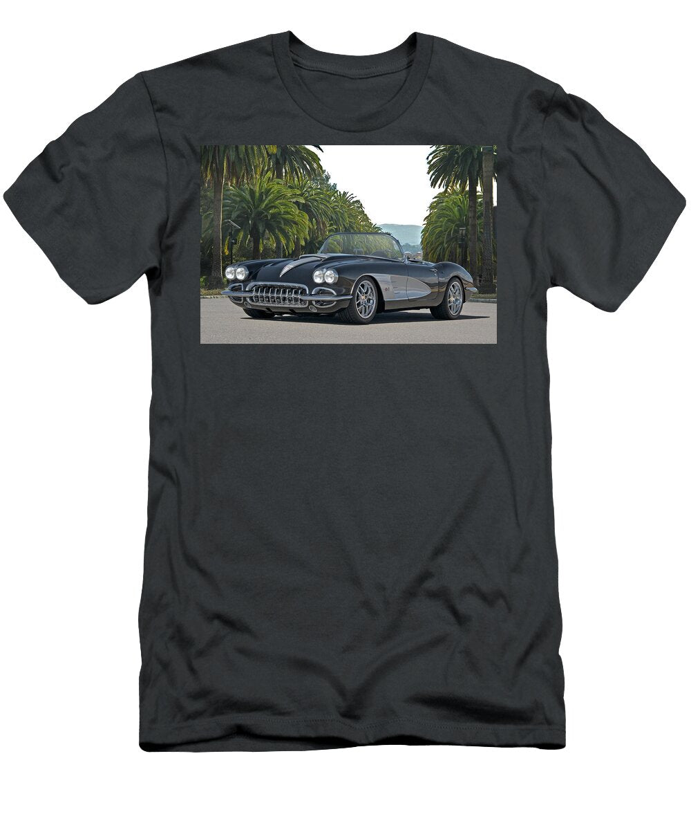 1958 Corvette Retro Roadster Dave Koontz T-Shirt