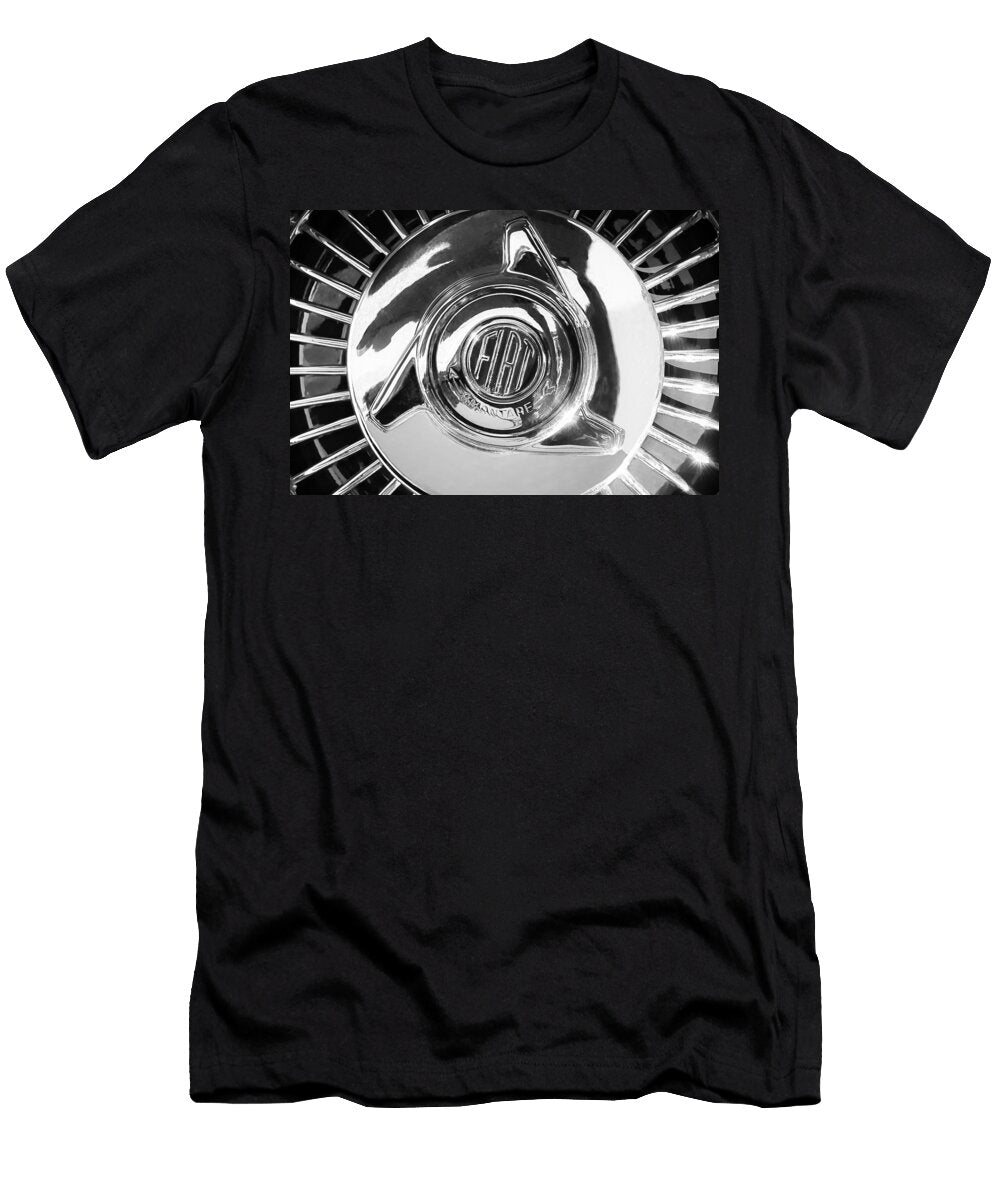 1958 Fiat 1200 Tv Sportsman Roadster Steering Wheel Jill Reger T-Shirt