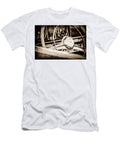 1958 Mercedes Benz 300sl Roadster Steering Wheel 1131s Jill Reger T-Shirt