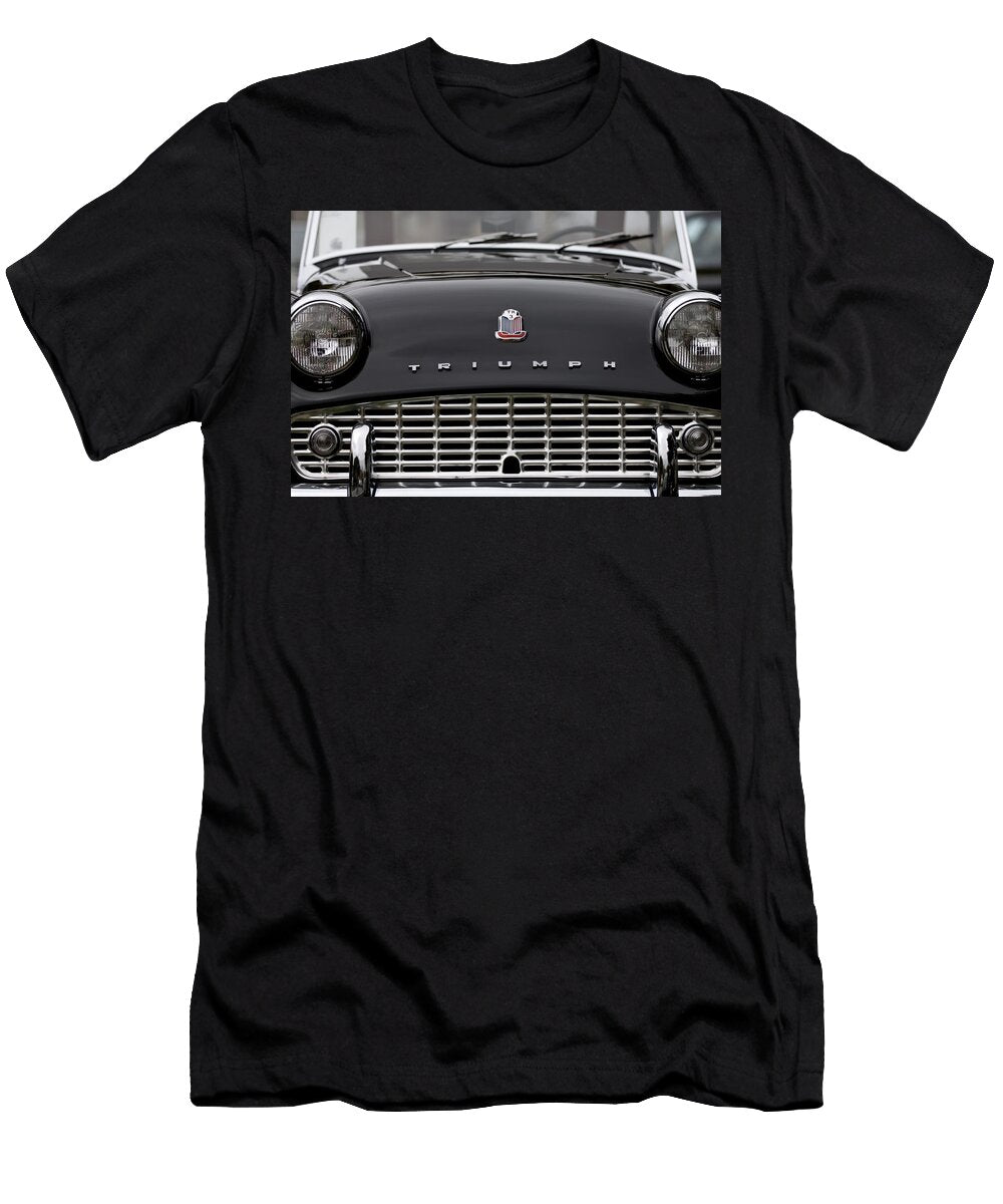 1958 Triumph Tr3a Roadster Grille Jill Reger T-Shirt