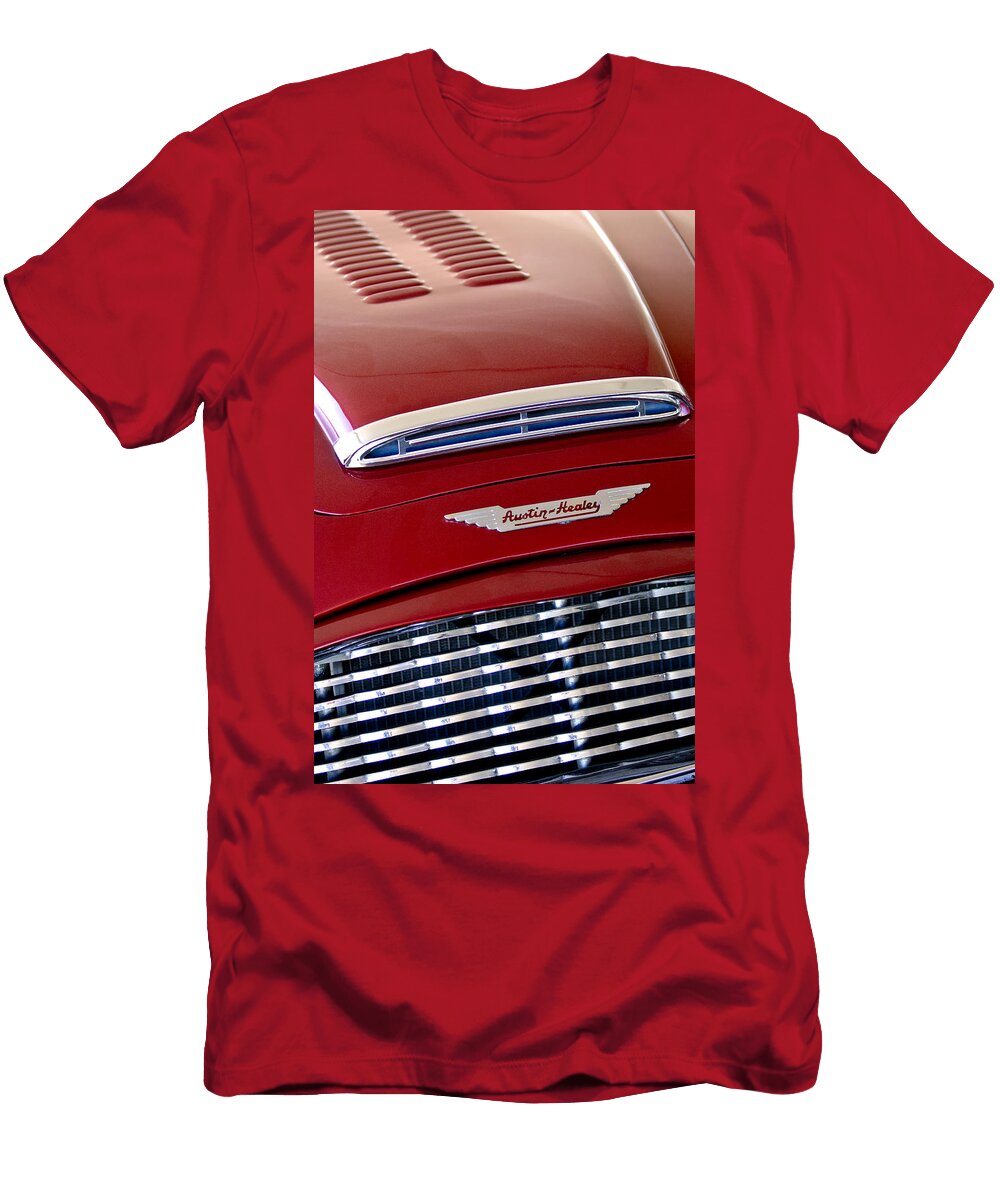 1959 Austin Healey Roadster Grille Emblem Jill Reger T-Shirt