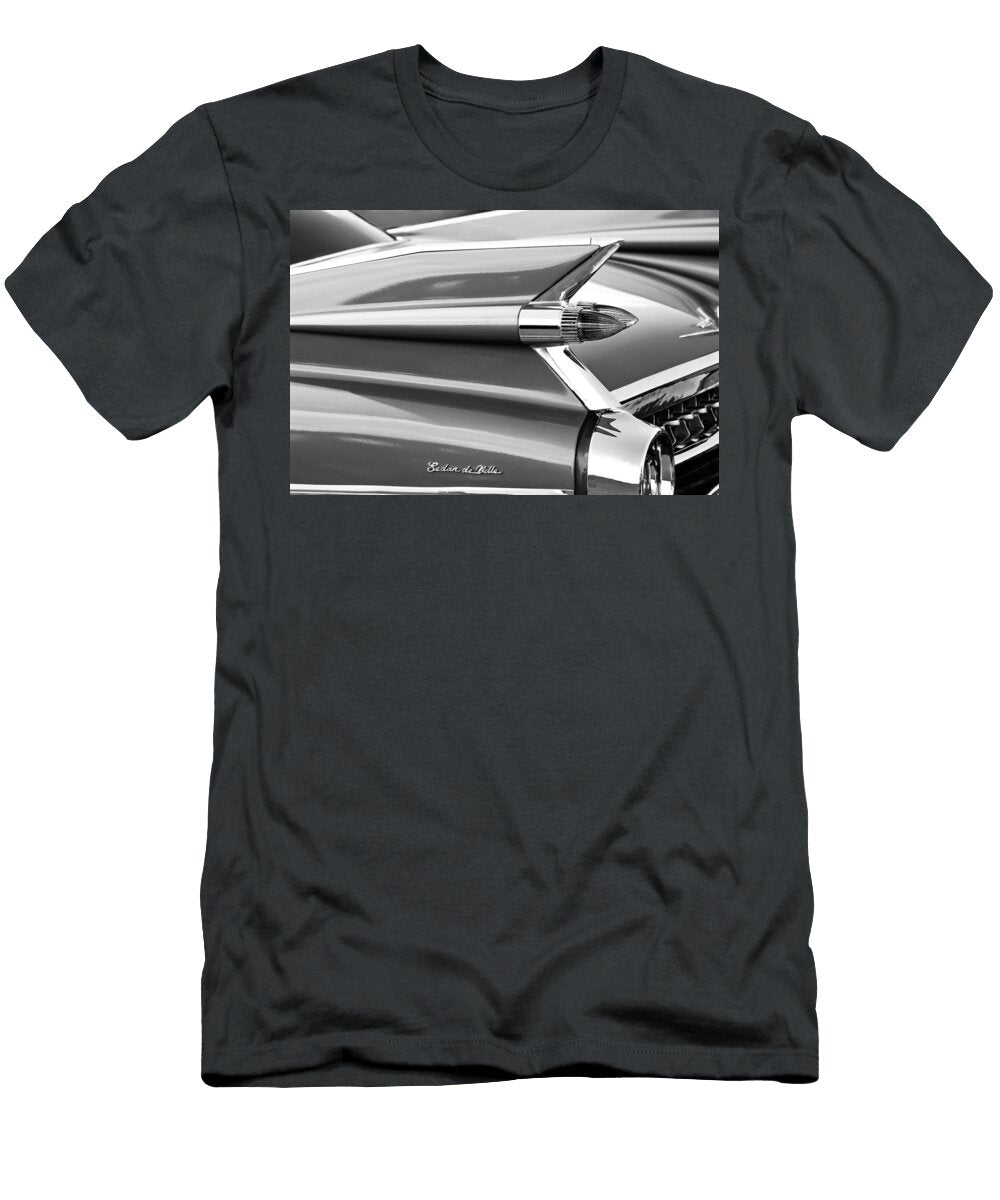 1959 Cadillac Sedan Deville Taillight Emblem Jill Reger T-Shirt