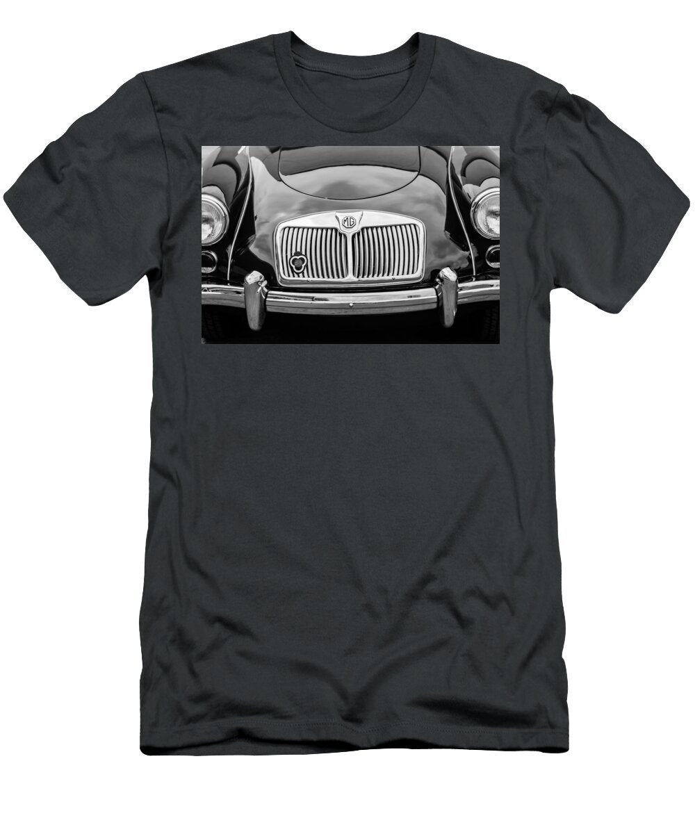 1959 Mg a 1600 Roadster Front End 0055bw Jill Reger T-Shirt