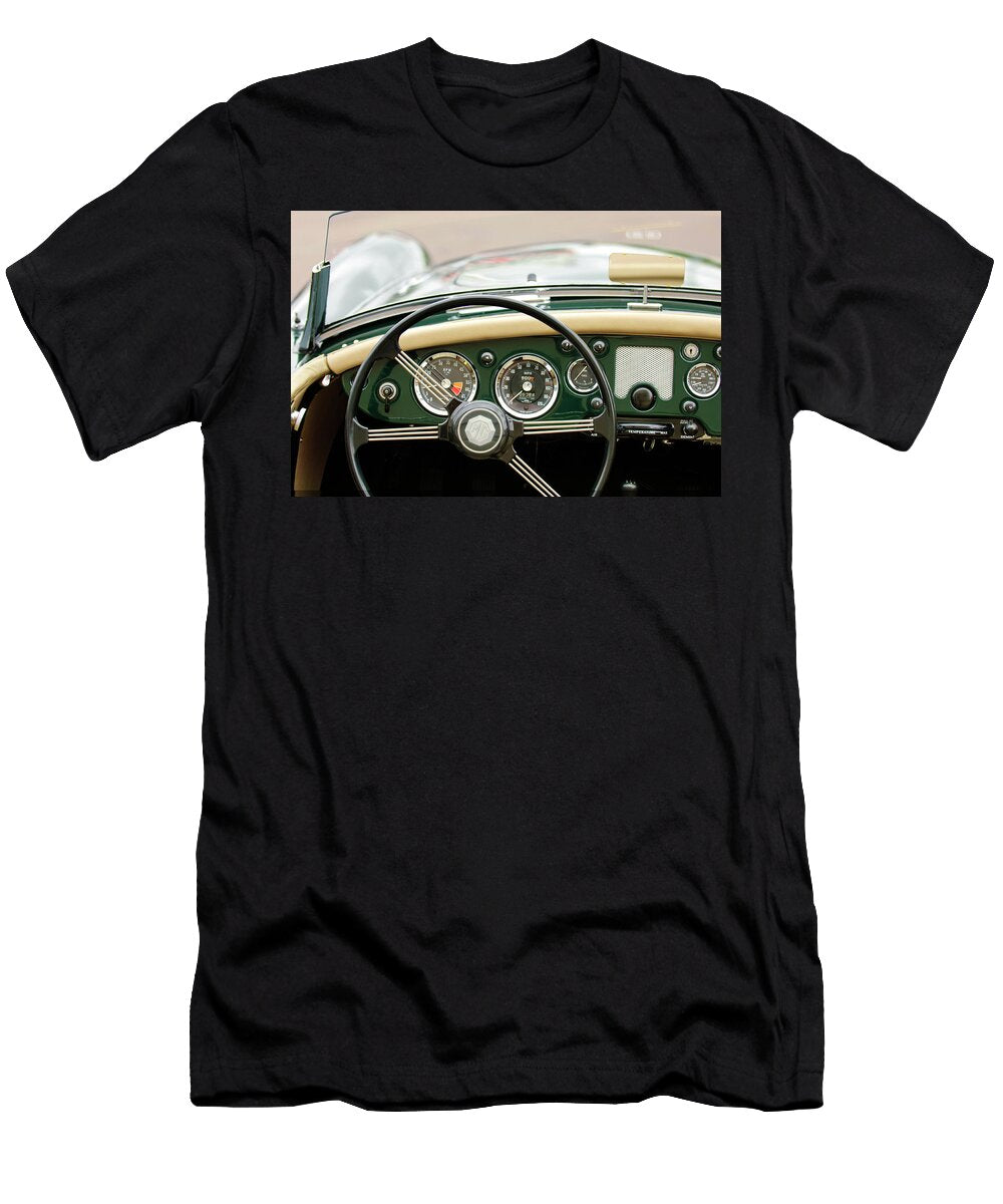 1959 Mg a 1600 Roadster Steering Wheel Jill Reger T-Shirt