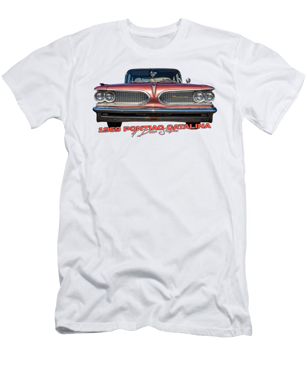 1959 Pontiac Catalina 4 Door Sedan Gestalt Imagery T-Shirt