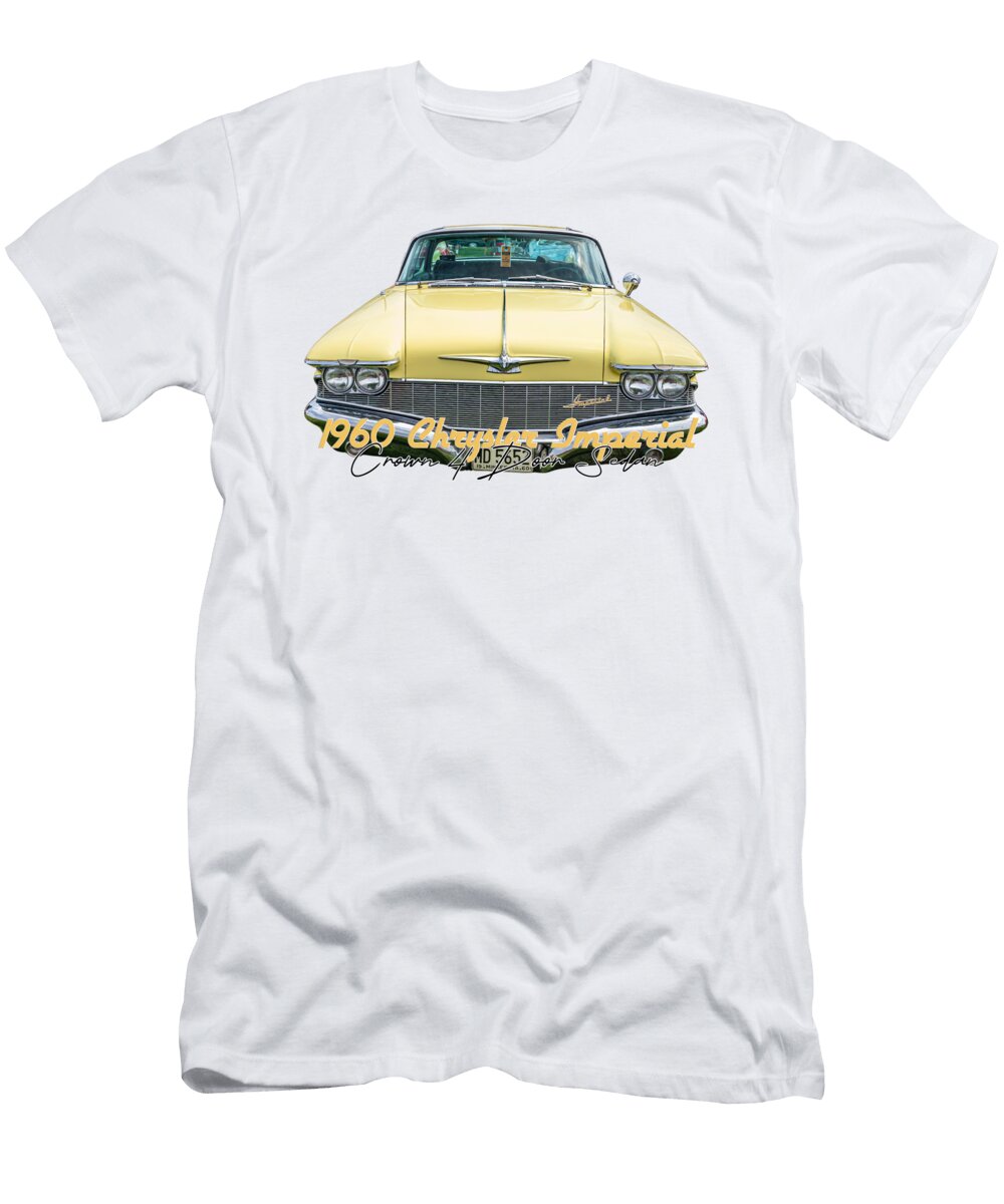 1960 Chrysler Imperial Crown 4 Door Sedan Gestalt Imagery T-Shirt