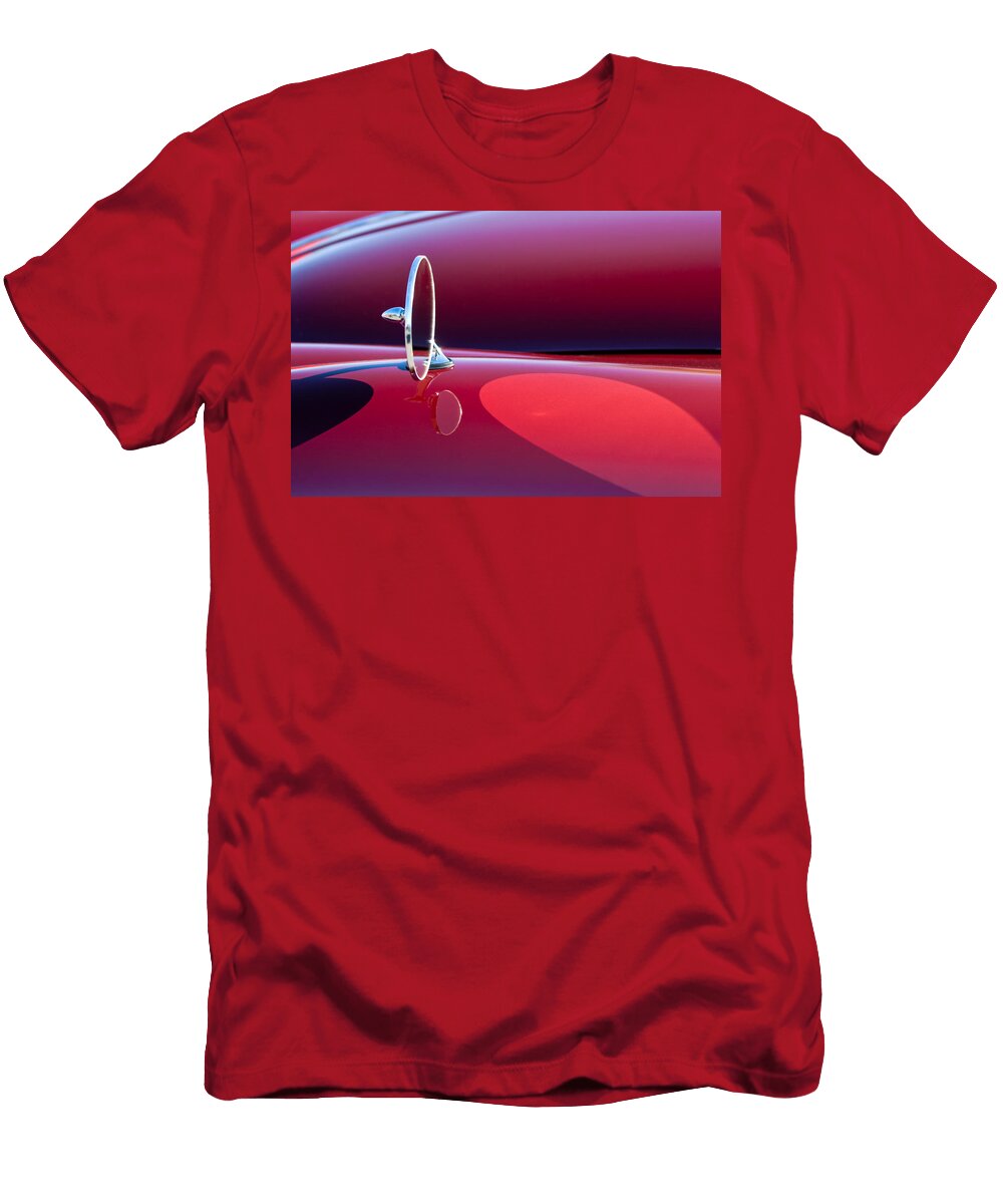 1960 Jaguar Xk150 Roadster Side View Mirror Jill Reger T-Shirt