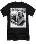 1960s Ann Margaret in Triumph Tr3 Roadster Retrographs T-Shirt