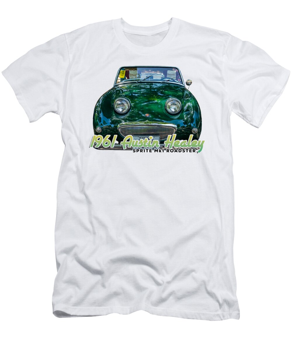 1961 Austin Healey Sprite Mk1 Roadster Gestalt Imagery T-Shirt
