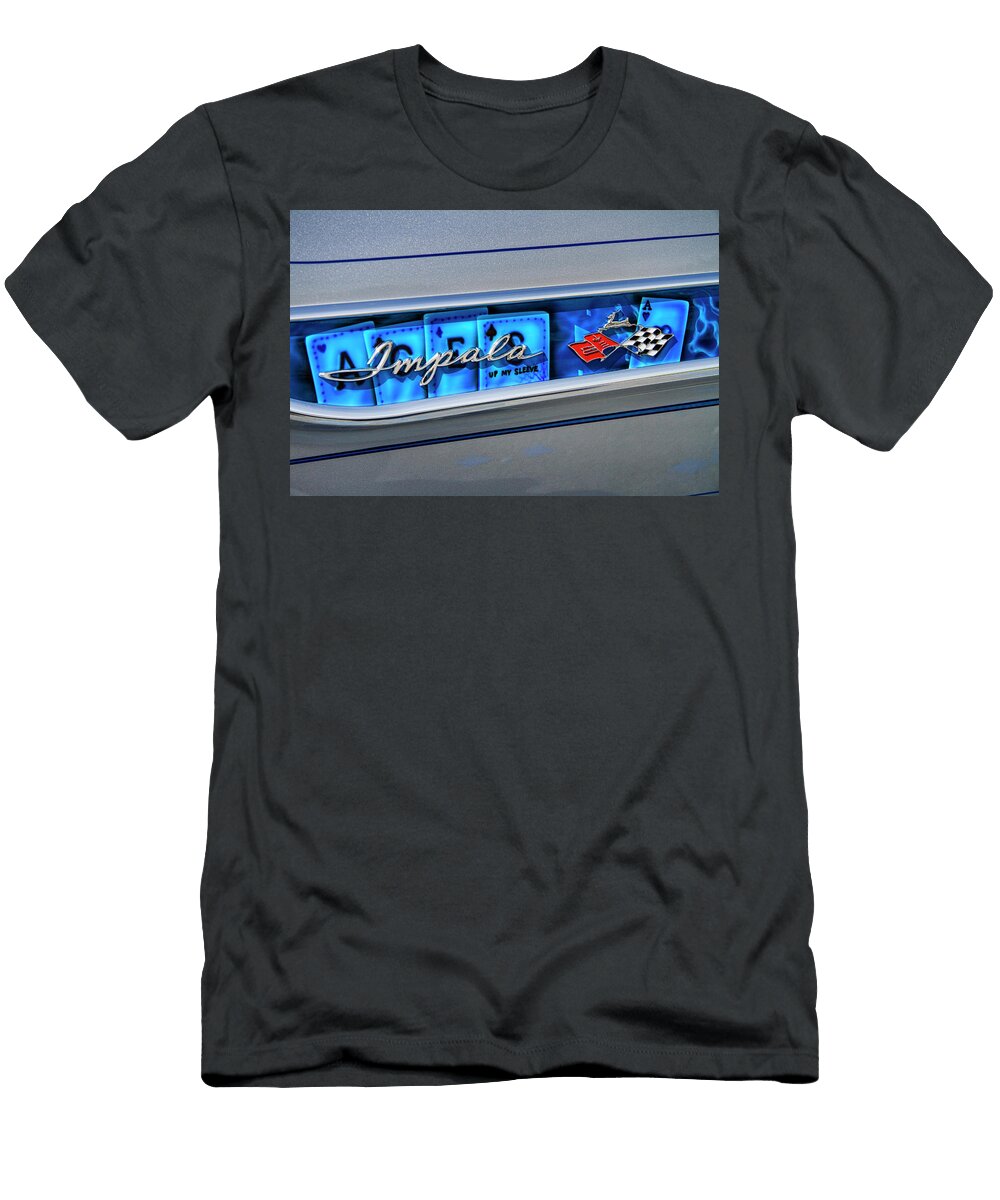 1961 Chevrolet Impala Gambling Car Low Rider Nick Gray T-Shirt