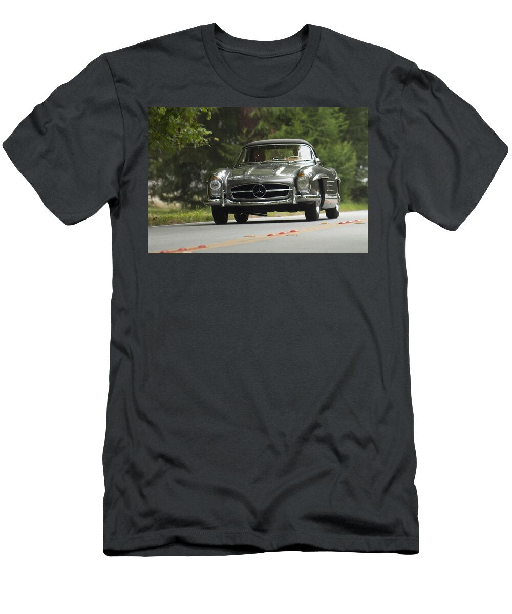 1962 Mercedes Benz 300 Sl Alloy Roadster Jill Reger T-Shirt