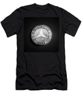 1962 Mercedes Benz 300sl Roadster Emblem 0382bw Jill Reger T-Shirt