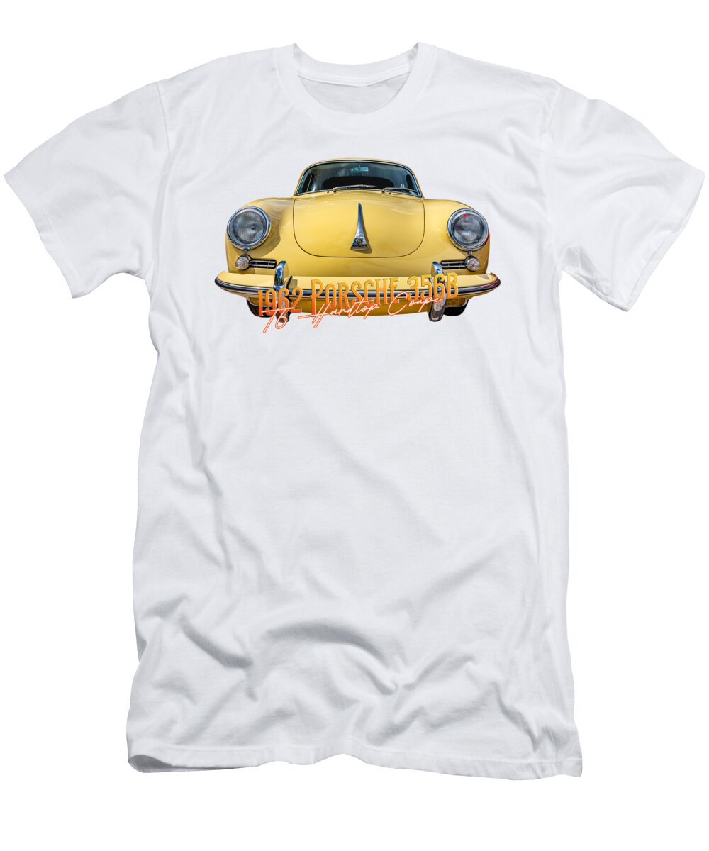 1962 Porsche 356b T6 Hardtop Coupe Gestalt Imagery T-Shirt