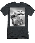 1963 Advertisement for Corvette Roadster and Split Window Coupe Retrographs T-Shirt