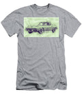 1963 Chevrolet Corvette Sting Ray 3 1963 Automotive Art Car Posters Studio Grafiikka T-Shirt
