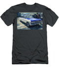 1963 Chevrolet Impala Blue and White Classic Car Cathy Anderson T-Shirt