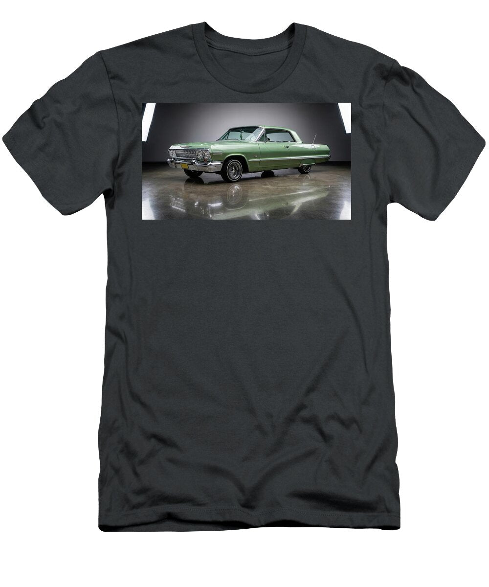 1963 Chevrolet Impala Hardtop Classic American Car Studio Photography Cathy Anderson T-Shirt