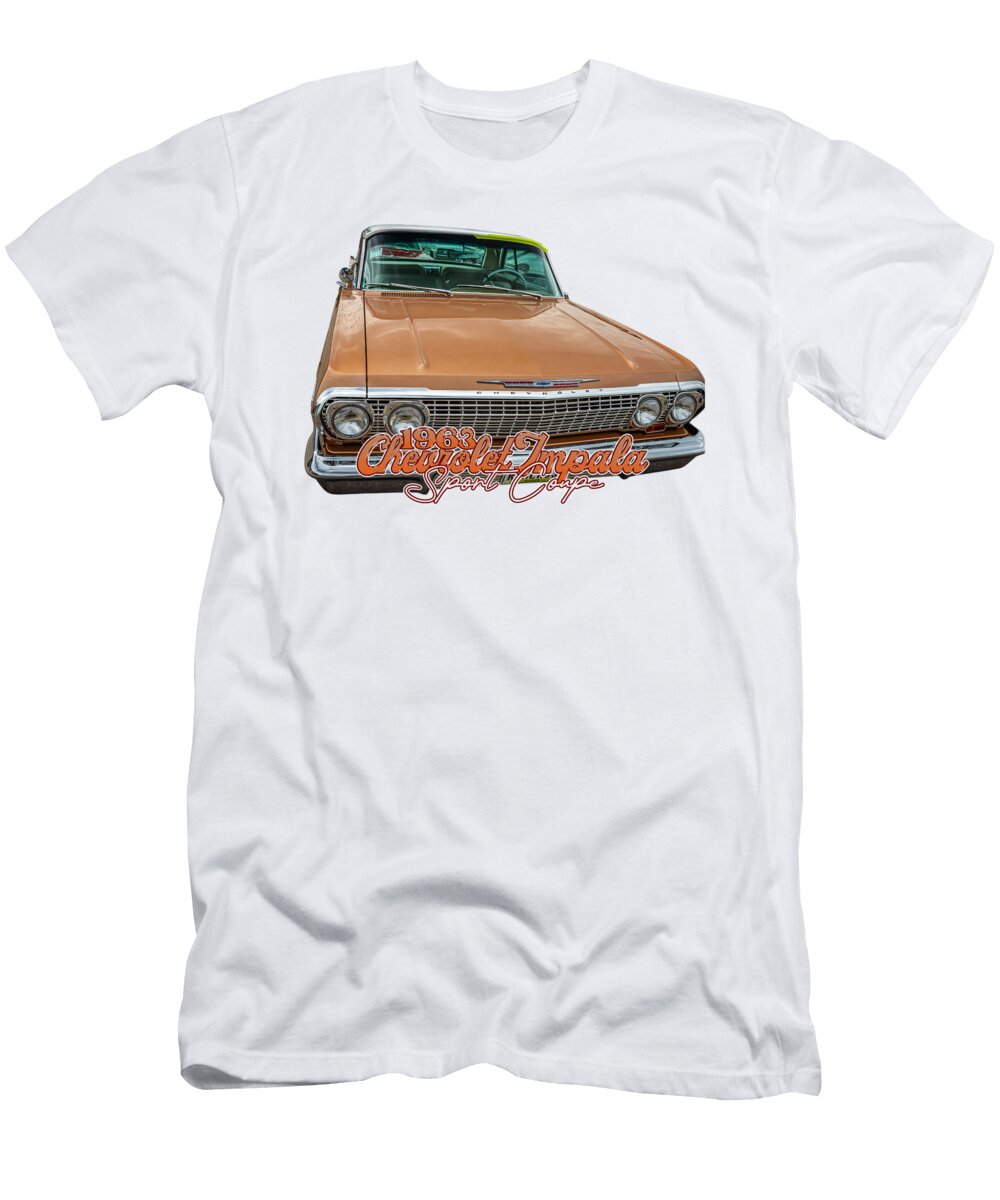 1963 Chevrolet Impala Sport Coupe Gestalt Imagery T-Shirt