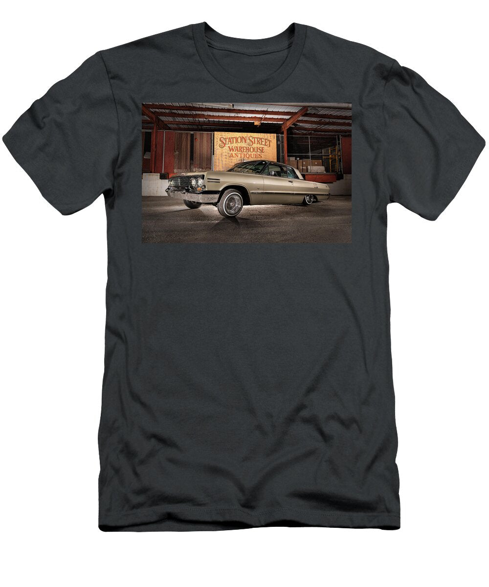 1963 Impala Lowrider David Hart T-Shirt