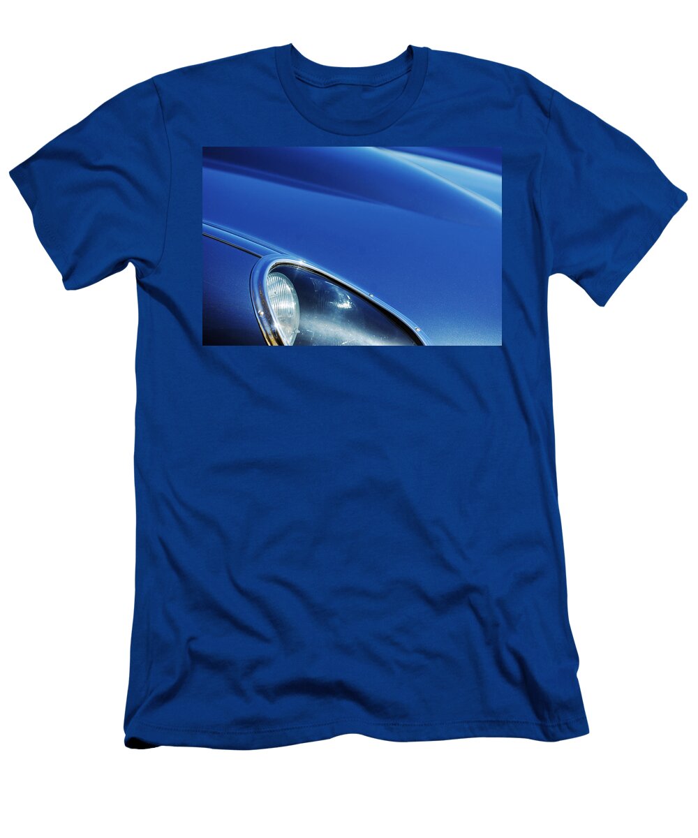 1963 Jaguar Xke Roadster Headlight Jill Reger T-Shirt